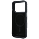 Karl Lagerfeld iPhone 17 Pro Max/iPhone 18 Pro Max Skal Grained Mono Resin Logo Svart