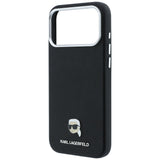 Karl Lagerfeld iPhone 17 Pro Max/iPhone 18 Pro Max Skal Grained Karl Svart