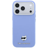 Karl Lagerfeld iPhone 17 Pro Max/iPhone 18 Pro Max Skal Grained Choupette Blå