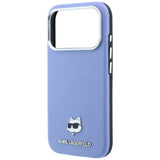 Karl Lagerfeld iPhone 17 Pro Max/iPhone 18 Pro Max Skal Grained Choupette Blå