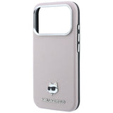 Karl Lagerfeld iPhone 17 Pro/iPhone 18 Pro Skal Grained Choupette Rosa