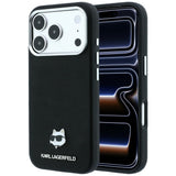 Karl Lagerfeld iPhone 17 Pro/iPhone 18 Pro Skal Grained Choupette Svart