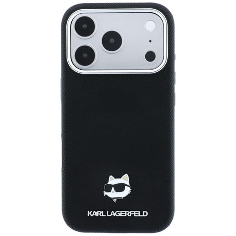 Karl Lagerfeld iPhone 17 Pro/iPhone 18 Pro Skal Grained Choupette Svart