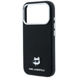 Karl Lagerfeld iPhone 17 Pro/iPhone 18 Pro Skal Grained Choupette Svart