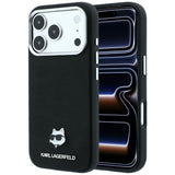 Karl Lagerfeld iPhone 17 Pro Max/iPhone 18 Pro Max Skal Grained Choupette Svart