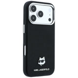 Karl Lagerfeld iPhone 17 Pro Max/iPhone 18 Pro Max Skal Grained Choupette Svart