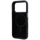 Karl Lagerfeld iPhone 17 Pro Max/iPhone 18 Pro Max Skal Grained Heads Svart