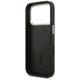 Karl Lagerfeld iPhone 17 Pro/iPhone 18 Pro Skal Embossed Ring RSG Logo Svart