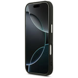 Karl Lagerfeld iPhone 17 Pro Max/iPhone 18 Pro Max Skal Embossed Ring RSG Logo Svart