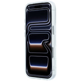 Karl Lagerfeld iPhone 17 Pro Max/iPhone 18 Pro Max Skal Rhinestones Electroplated Logo Vit