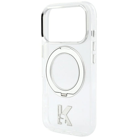 Karl Lagerfeld iPhone 17 Pro/iPhone 18 Pro Skal Ring Stand Kameo Transparent
