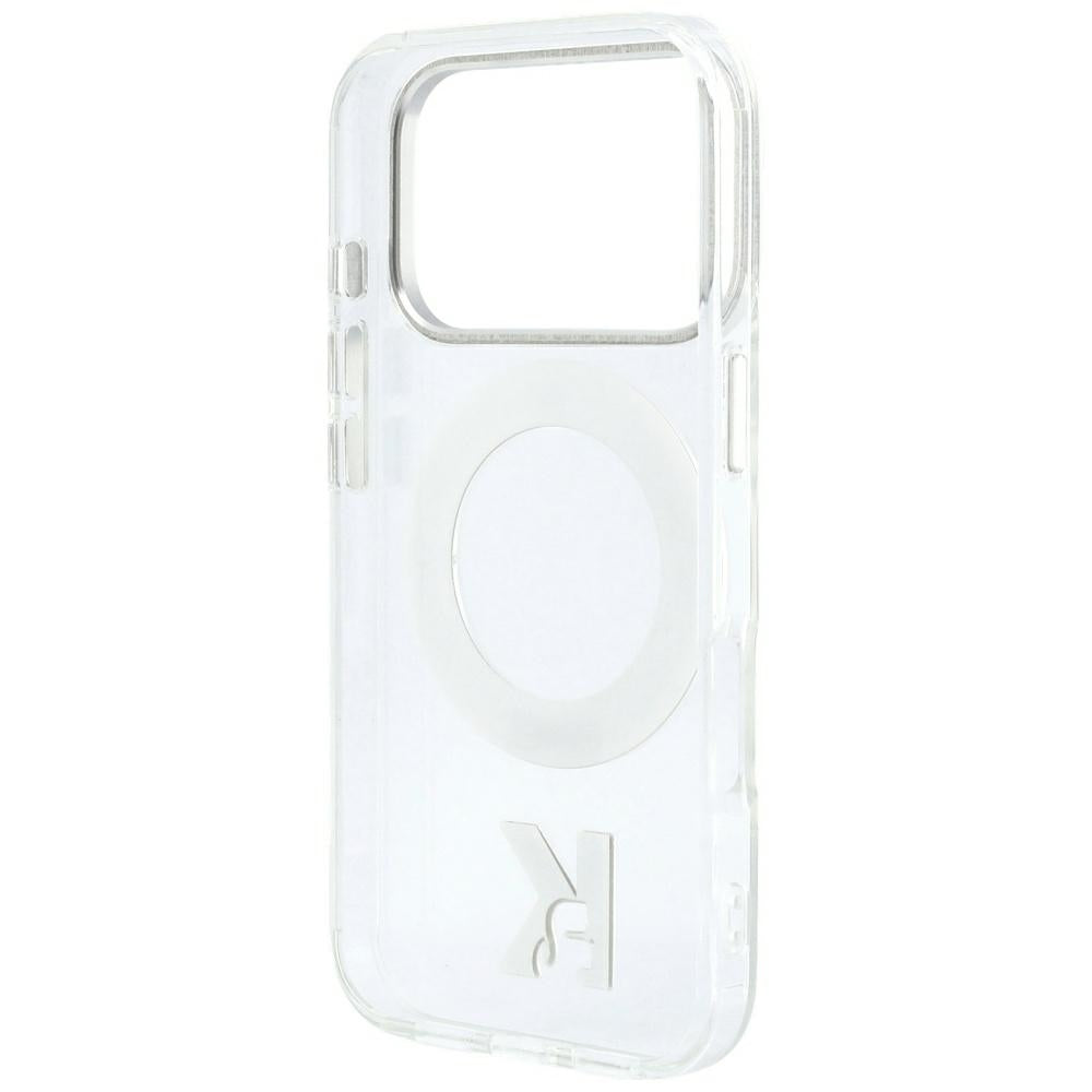 Karl Lagerfeld iPhone 17 Pro Max/iPhone 18 Pro Max Skal Ring Stand Kameo Transparent
