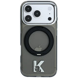 Karl Lagerfeld iPhone 17 Pro Max/iPhone 18 Pro Max Skal Ring Stand Kameo Svart