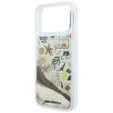 Karl Lagerfeld iPhone 17 Pro Max/iPhone 18 Pro Max Skal Liquid Glitter Beach Beige