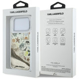 Karl Lagerfeld iPhone 17 Pro Max/iPhone 18 Pro Max Skal Liquid Glitter Beach Beige