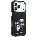 Karl Lagerfeld iPhone 17 Pro/iPhone 18 Pro Skal Karl & Choupette Sketch Svart