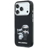 Karl Lagerfeld iPhone 17 Pro Max/iPhone 18 Pro Max Skal Karl & Choupette Sketch Svart