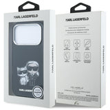 Karl Lagerfeld iPhone 17 Pro Max/iPhone 18 Pro Max Skal Karl & Choupette Sketch Svart