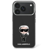 Karl Lagerfeld iPhone 17 Pro Max/iPhone 18 Pro Max Skal Ikonik Sketch Svart