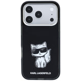 Karl Lagerfeld iPhone 17 Pro/iPhone 18 Pro Skal Choupette Sketch Svart