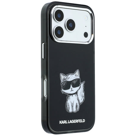 Karl Lagerfeld iPhone 17 Pro Max/iPhone 18 Pro Max Skal Choupette Sketch Svart