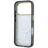 Karl Lagerfeld iPhone 17 Pro/iPhone 18 Pro Skal Zebra Glitter Guld