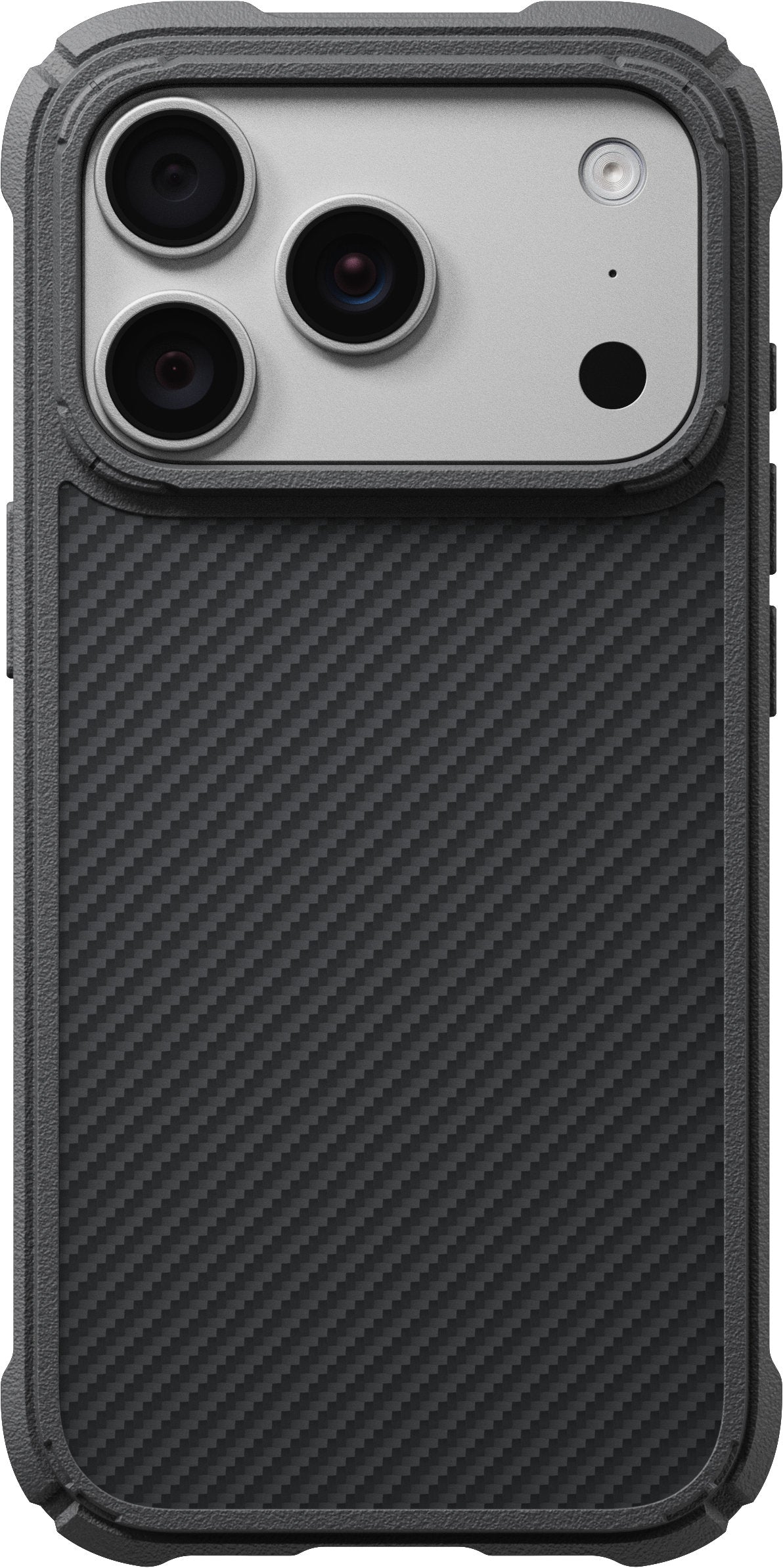 Pitaka iPhone 17 Pro/iPhone 18 Pro Skal Cairn MagSafe Black/Grey Twill