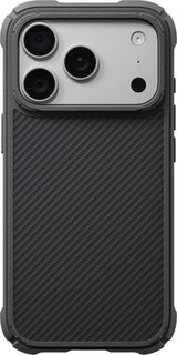 Pitaka iPhone 17 Pro/iPhone 18 Pro Skal Cairn MagSafe Black/Grey Twill