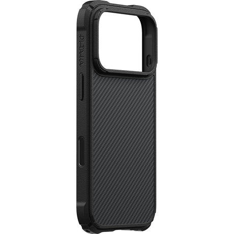 Pitaka iPhone 17 Pro/iPhone 18 Pro Skal Cairn MagSafe Black/Grey Twill