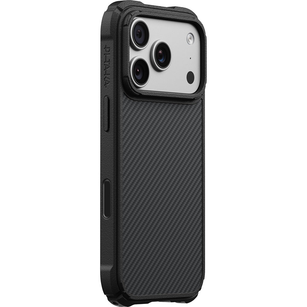 Pitaka iPhone 17 Pro/iPhone 18 Pro Skal Cairn MagSafe Black/Grey Twill