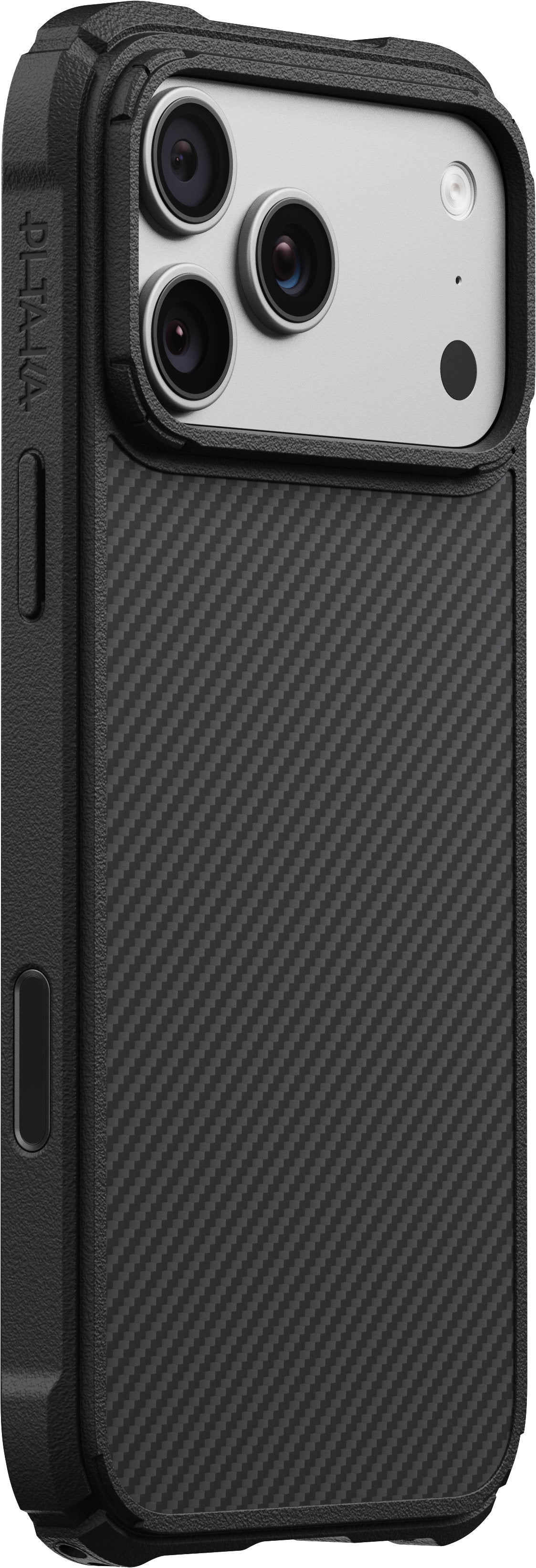Pitaka iPhone 17 Pro Max/iPhone 18 Pro Max Skal Cairn MagSafe Black/Grey Twill