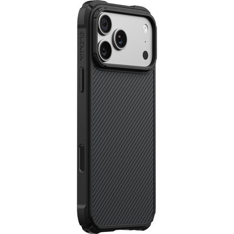 Pitaka iPhone 17 Pro Max/iPhone 18 Pro Max Skal Cairn MagSafe Black/Grey Twill