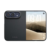 Pitaka iPhone Duo Skal Edge MagSafe Full Set Black/Grey Twill