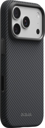 Pitaka iPhone 17 Pro/iPhone 18 Pro Skal Summa MagSafe Black/Grey Twill