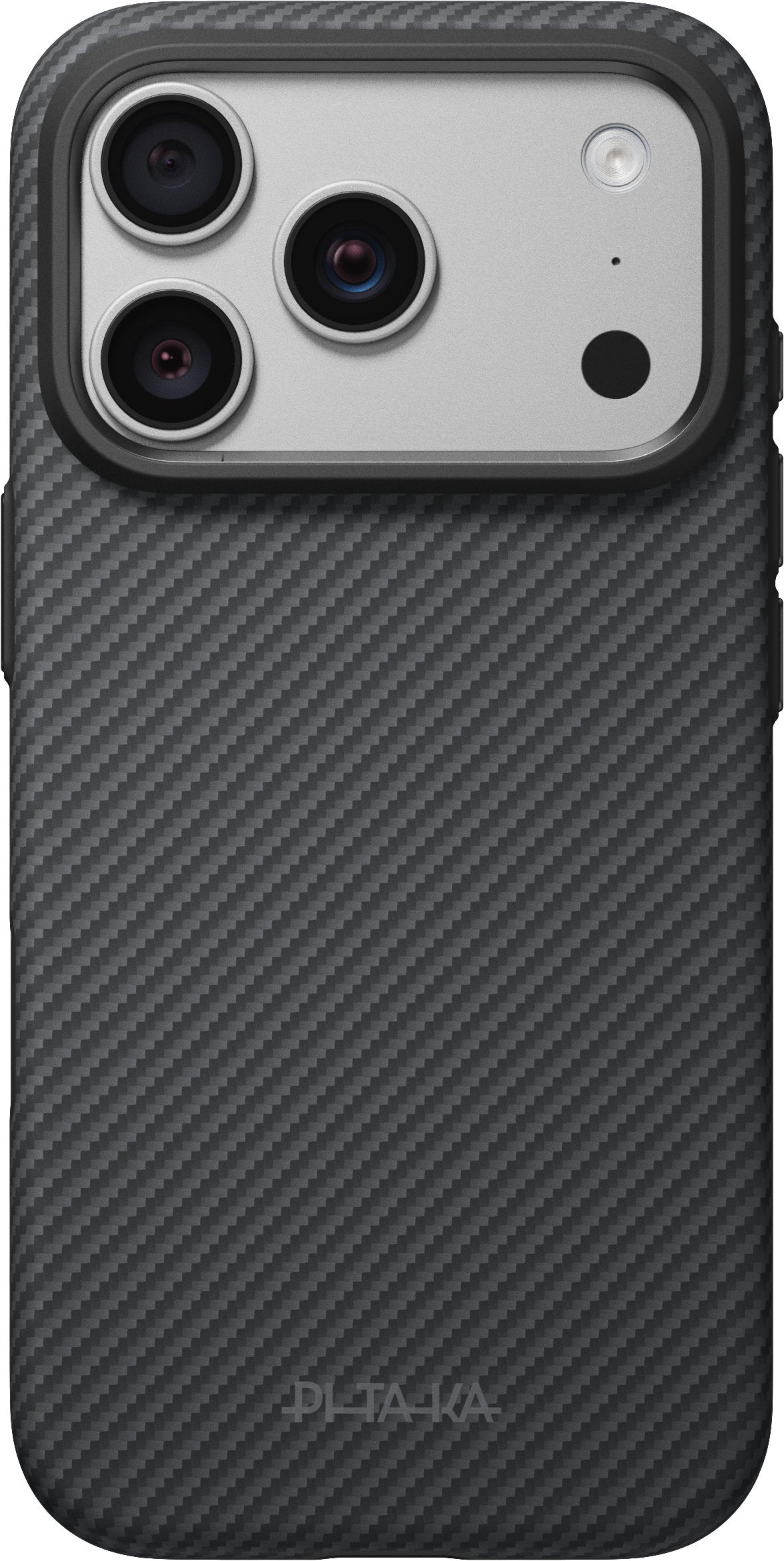 Pitaka iPhone 17 Pro/iPhone 18 Pro Skal Summa MagSafe Black/Grey Twill