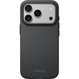 Pitaka iPhone 17 Pro/iPhone 18 Pro Skal Summa MagSafe Black/Grey Twill