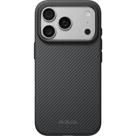 Pitaka iPhone 17 Pro/iPhone 18 Pro Skal Summa MagSafe Black/Grey Twill