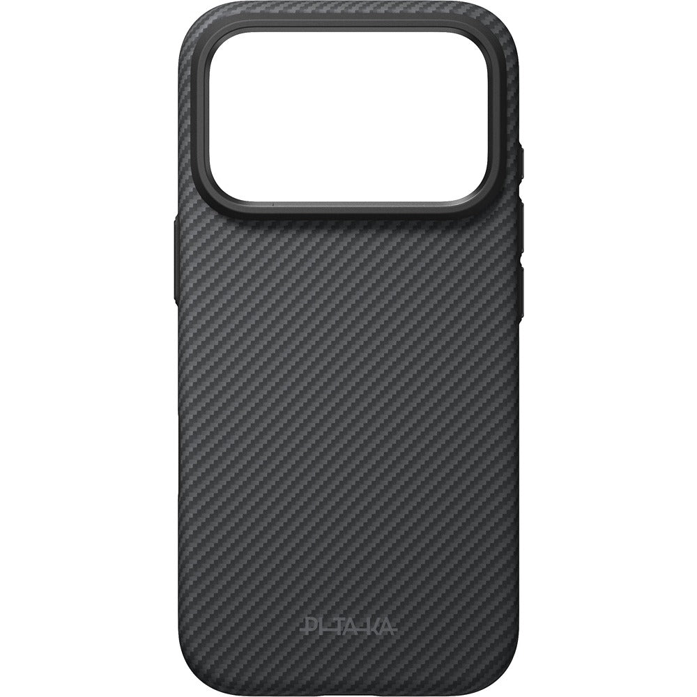 Pitaka iPhone 17 Pro/iPhone 18 Pro Skal Summa MagSafe Black/Grey Twill