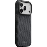 Pitaka iPhone 17 Pro/iPhone 18 Pro Skal Summa MagSafe Black/Grey Twill