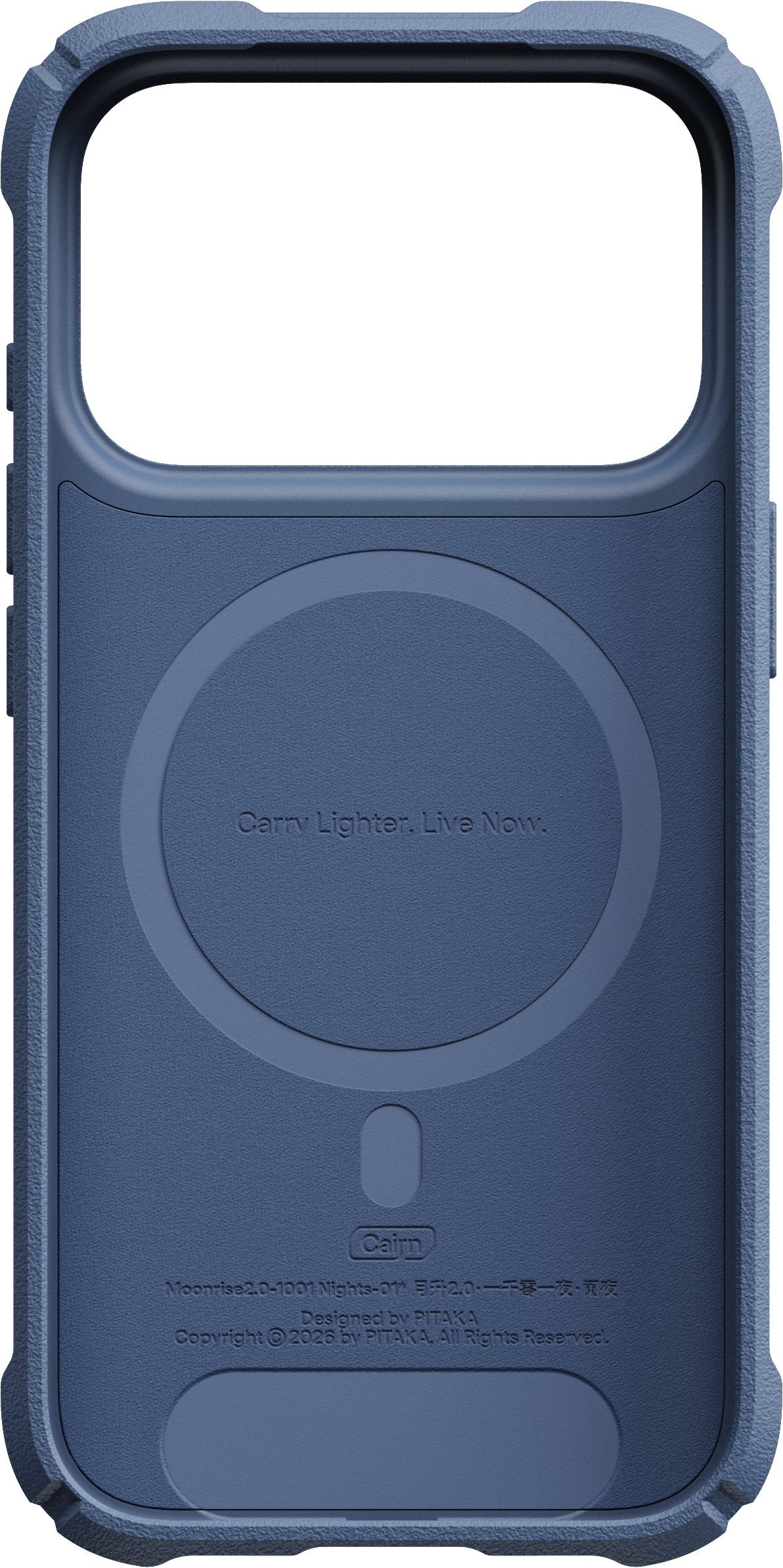 Pitaka iPhone 17 Pro/iPhone 18 Pro Skal Cairn MagSafe Midnight