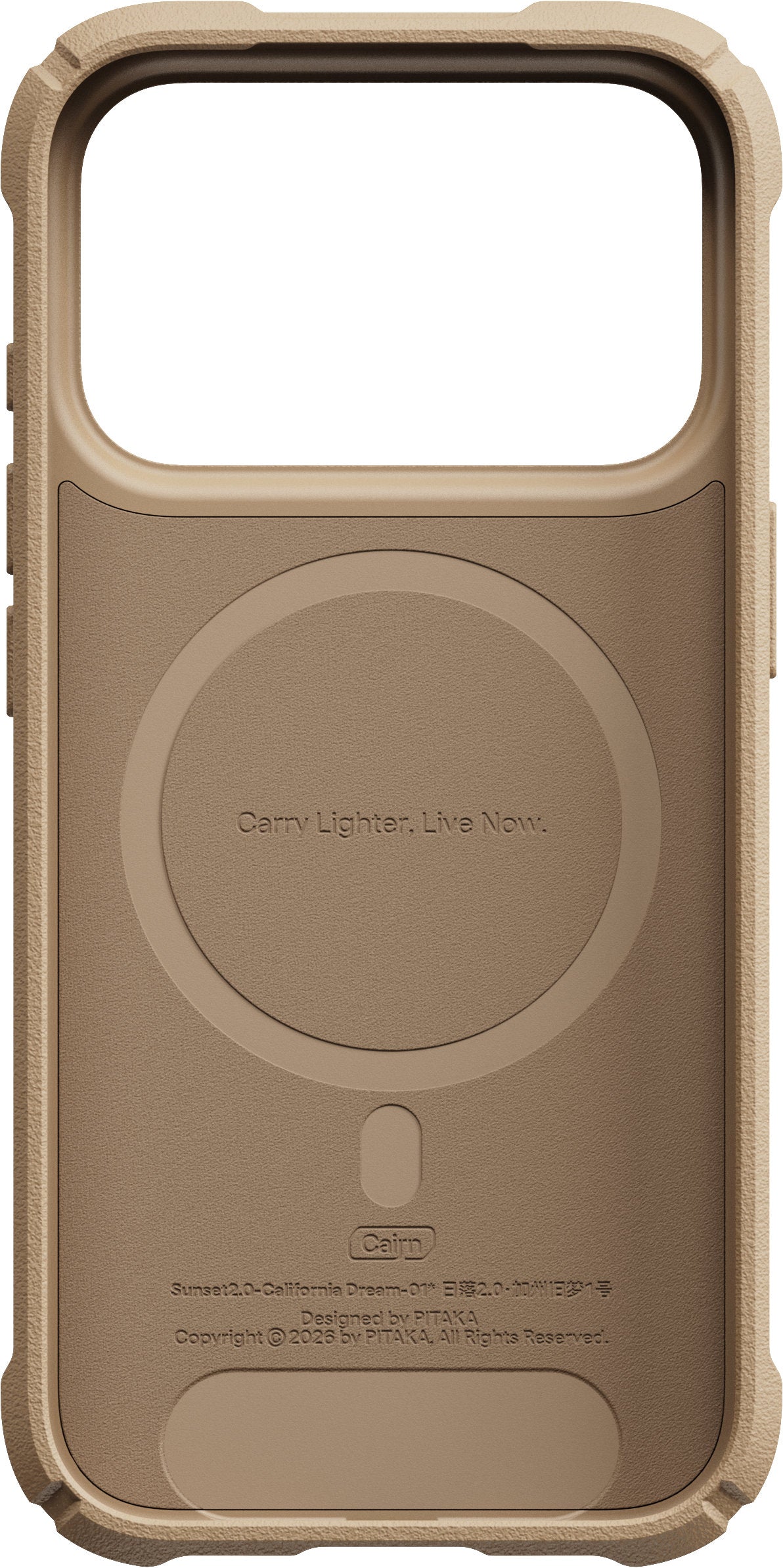 Pitaka iPhone 17 Pro/iPhone 18 Pro Skal Cairn MagSafe California Dream-01