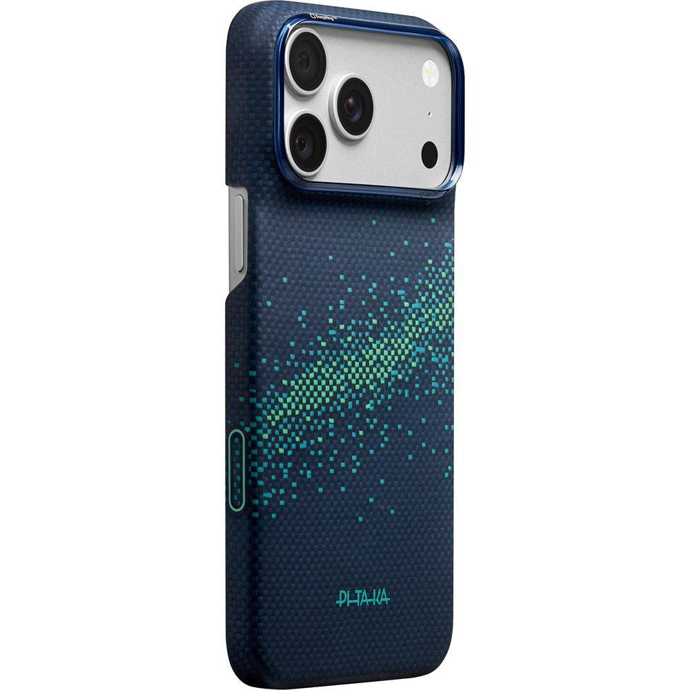 Pitaka iPhone 17 Pro Max/iPhone 18 Pro Max Skal Edge MagSafe Nearfield Blue