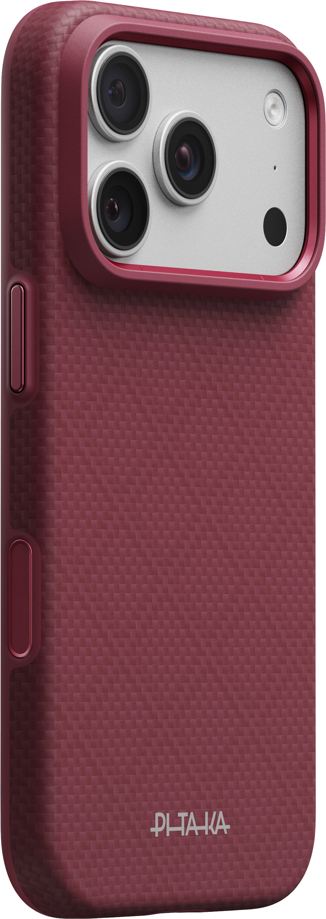 Pitaka iPhone 17 Pro/iPhone 18 Pro Skal Summa MagSafe Argyle Burgundy