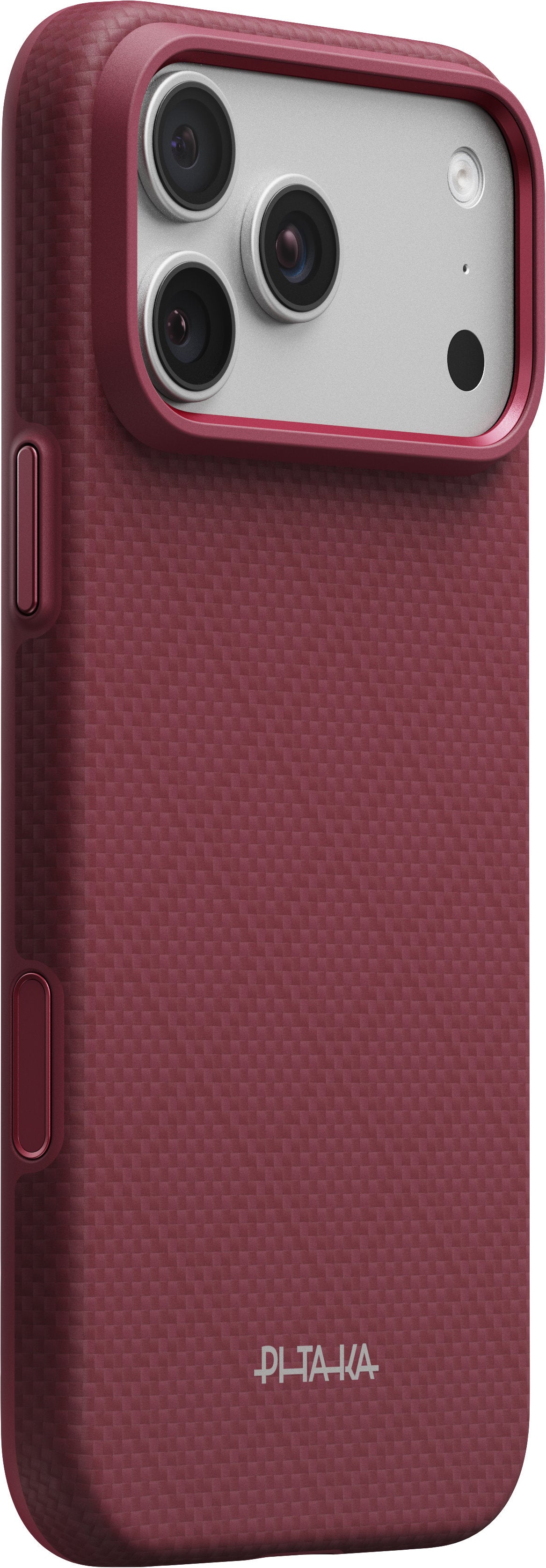 Pitaka iPhone 17 Pro Max/iPhone 18 Pro Max Skal Summa MagSafe Argyle Burgundy