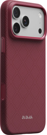 Pitaka iPhone 17 Pro Max/iPhone 18 Pro Max Skal Summa MagSafe Argyle Burgundy