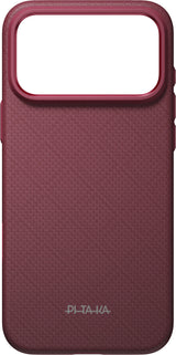 Pitaka iPhone 17 Pro Max/iPhone 18 Pro Max Skal Summa MagSafe Argyle Burgundy