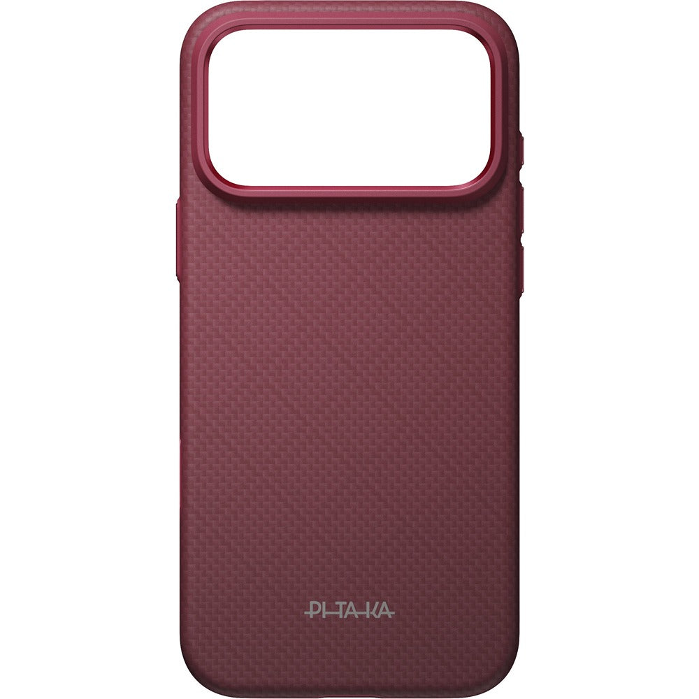Pitaka iPhone 17 Pro Max/iPhone 18 Pro Max Skal Summa MagSafe Argyle Burgundy