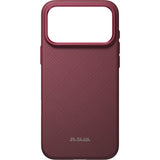 Pitaka iPhone 17 Pro Max/iPhone 18 Pro Max Skal Summa MagSafe Argyle Burgundy