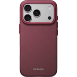Pitaka iPhone 17 Pro/iPhone 18 Pro Skal Summa MagSafe Argyle Burgundy