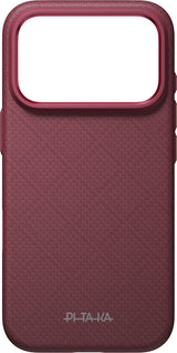 Pitaka iPhone 17 Pro/iPhone 18 Pro Skal Summa MagSafe Argyle Burgundy